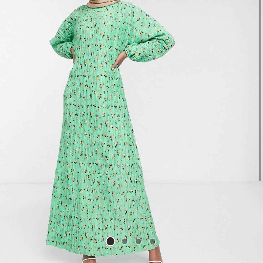 ASOS floral maxi dress